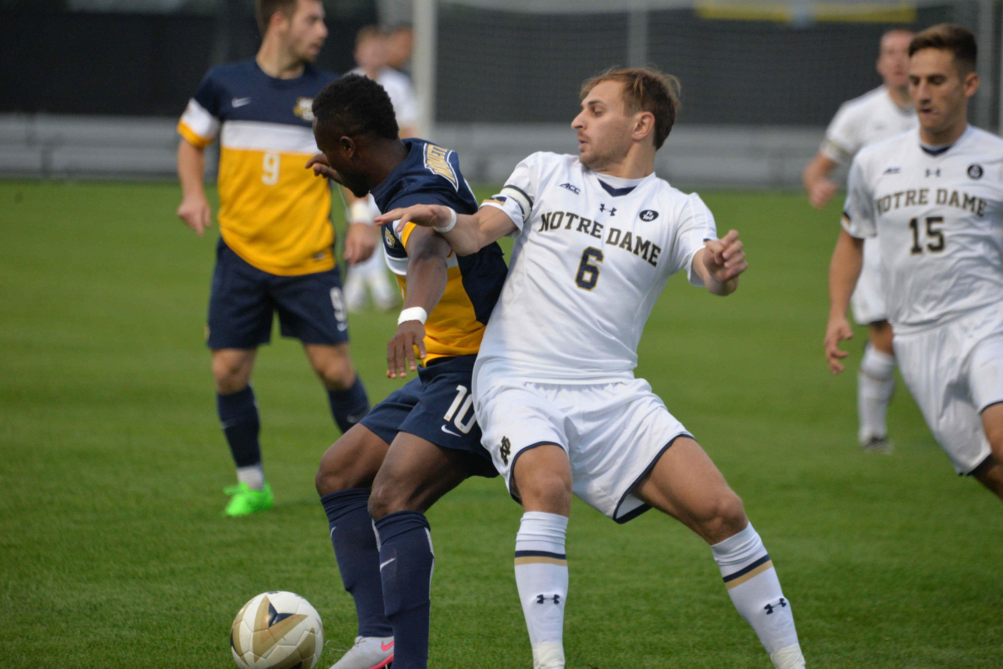 #7 Irish Down Marquette 4-2 On Second Half Tallies Tri-captain Max Lachowecki scored the winning goal in the 80th minute during a Notre Dame second half surge and a 4-2 win over Marquette on Tuesday
