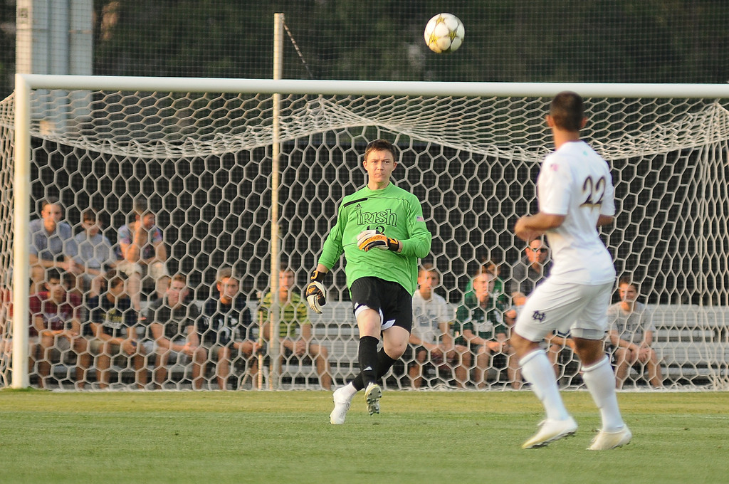Notre Dame Men's Soccer vs Duke on 8-26-12