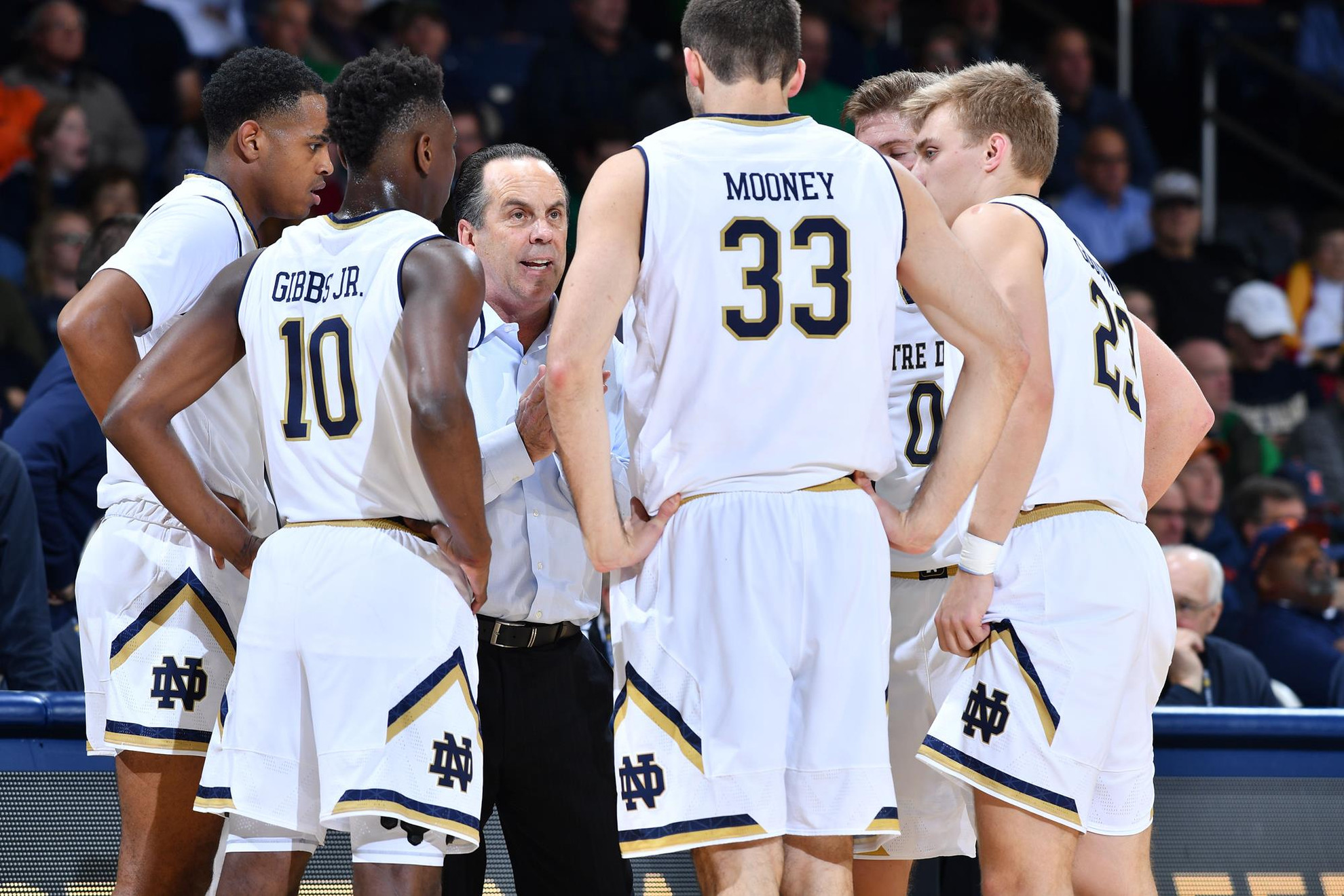 Irish Ready For First Road Test In Madison Square Garden Nov 27, 2018; South Bend, IN, USA;