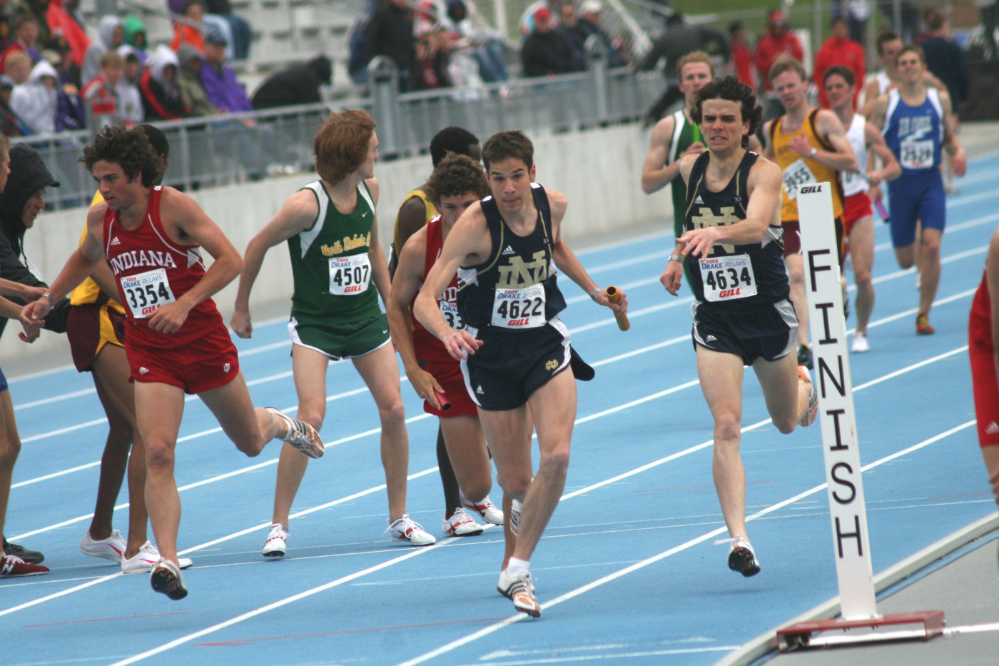 Irish Track and Field Set to Compete at Drake, Hillsdale Relays The Irish have won the men's 4x1600-meter relay every year since 2006 at the Drake Relays.