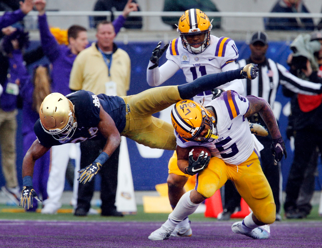 Notre Dame vs. LSU (USATSI)