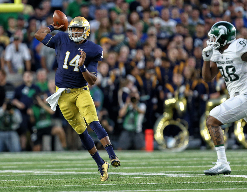 Notre Dame vs. Michigan State: USATSI Gallery