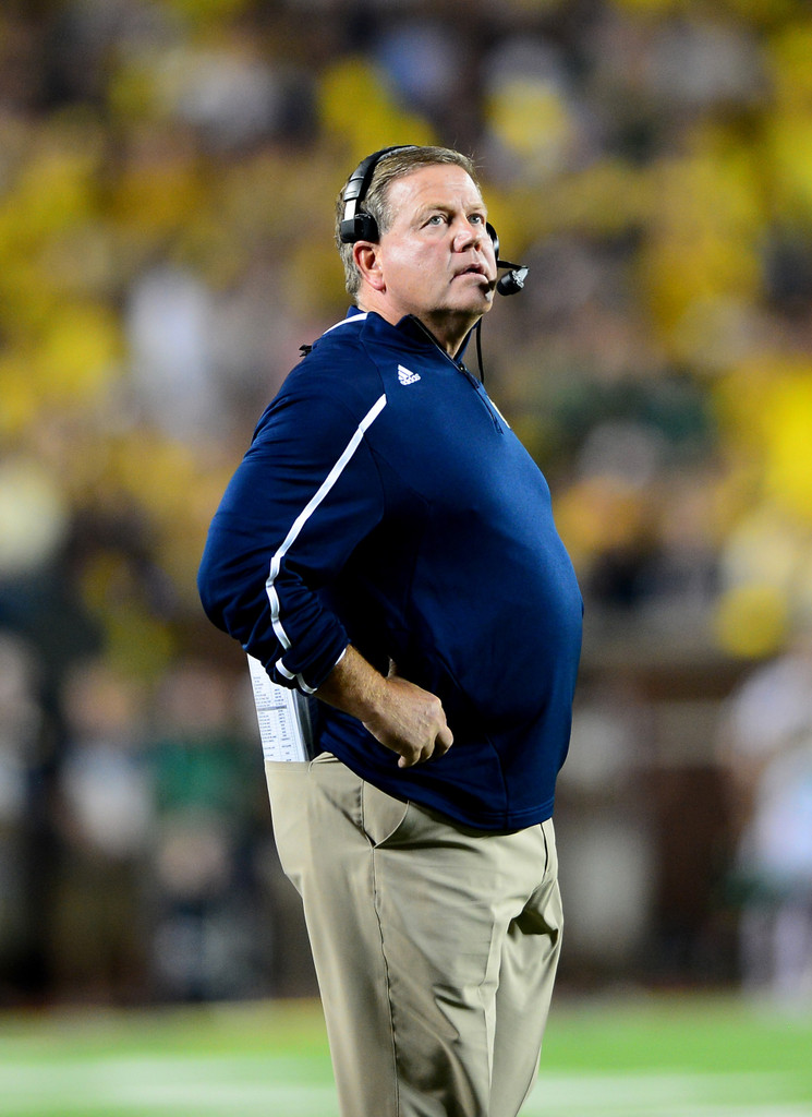 Notre Dame at Michigan (USATSI)