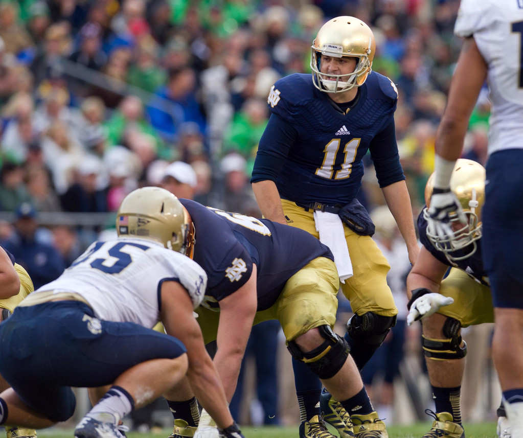 Notre Dame vs. Navy (USATSI)