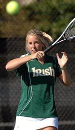 Senior Kelly Nelson is 13-2 this season in singles.