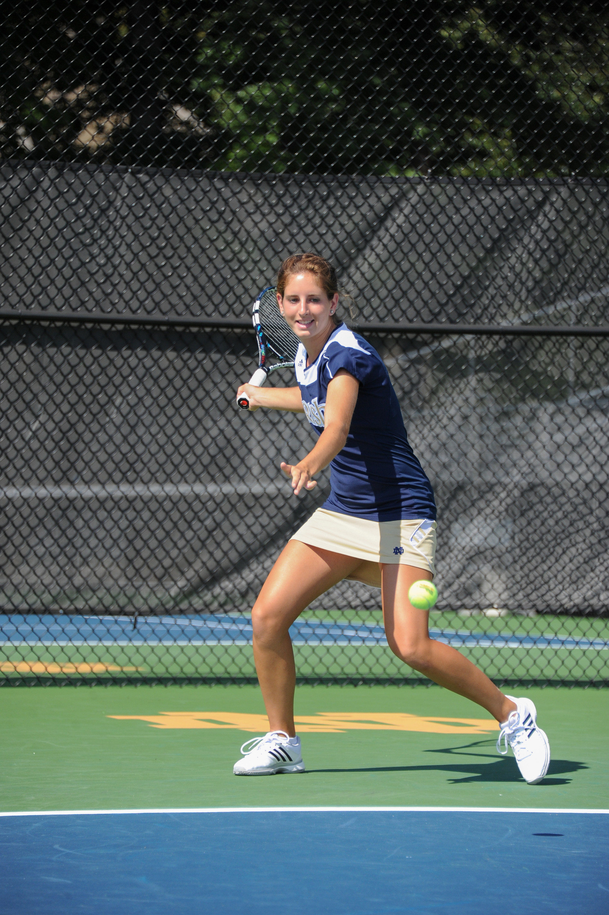 Steady Play Guides Irish On Day One of WMU Super Challenge Junior Jennifer Kellner