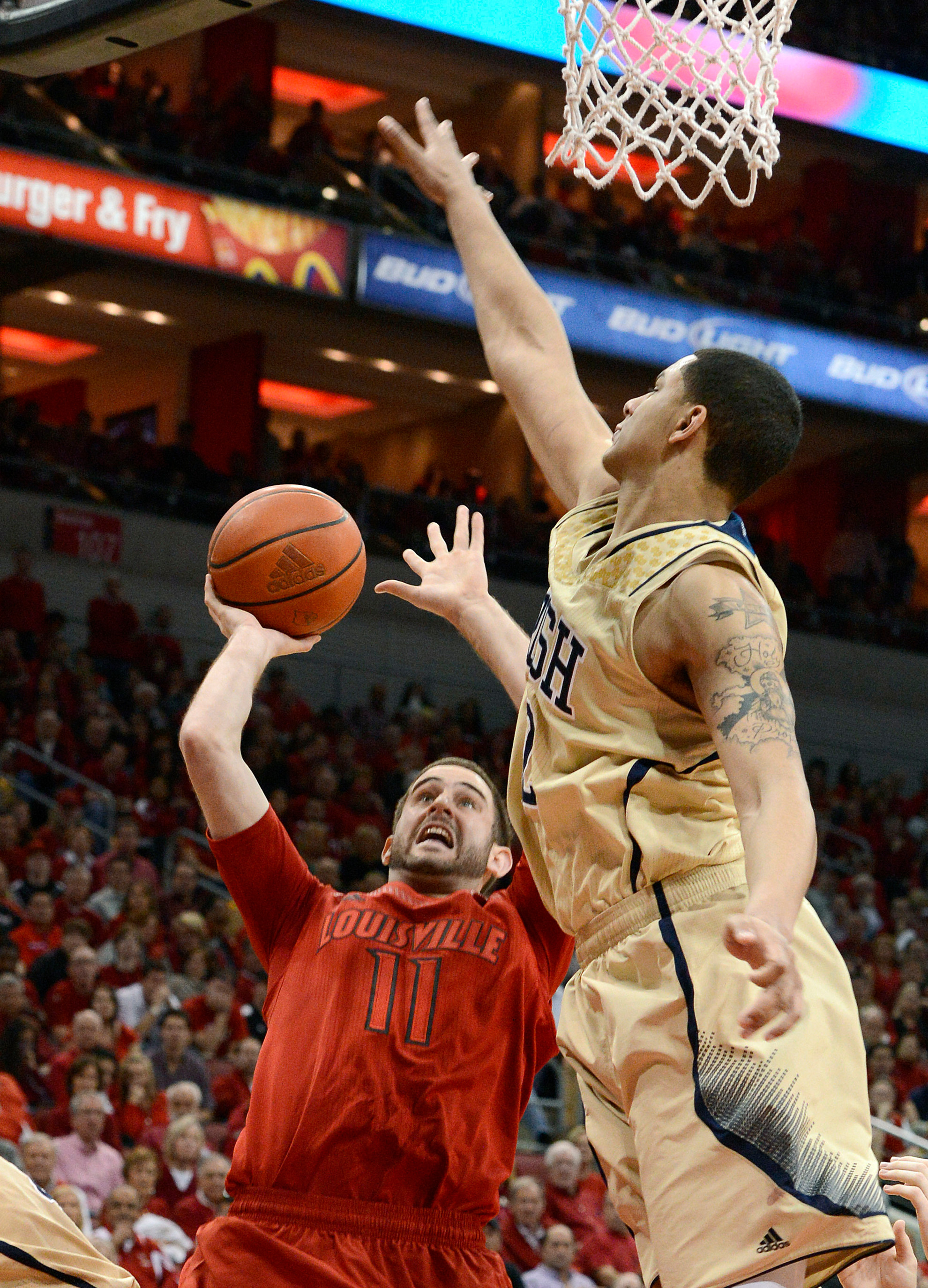 Ready To Step Up Notre Dame Louisville Basketball
