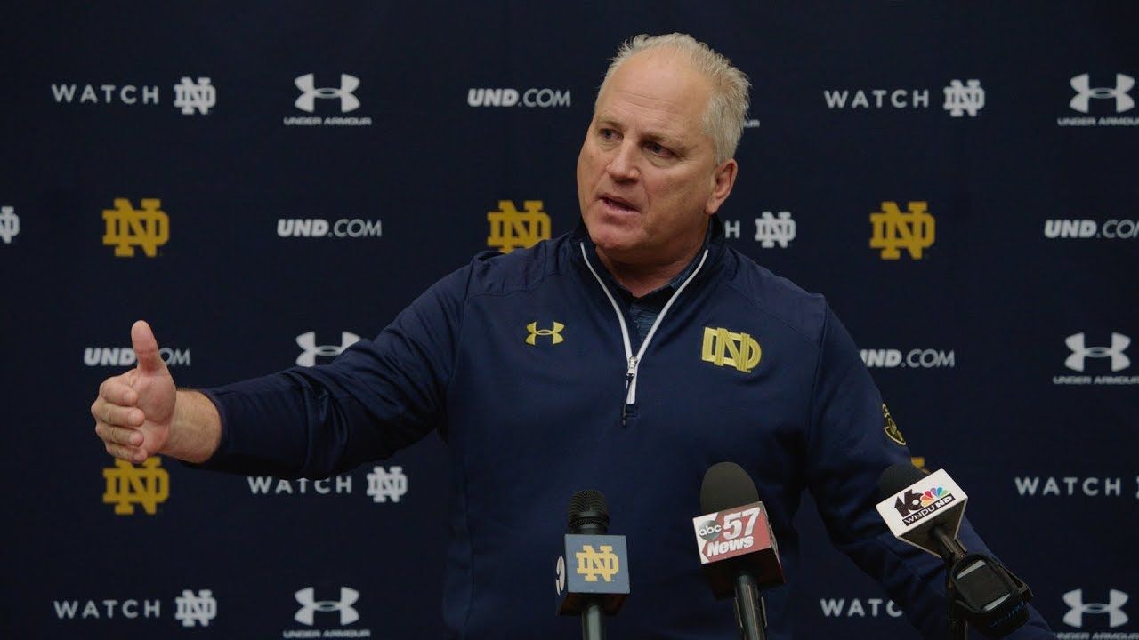 @NDFootball Jeff Quinn Press Conference - Spring Practice - 4/19/18