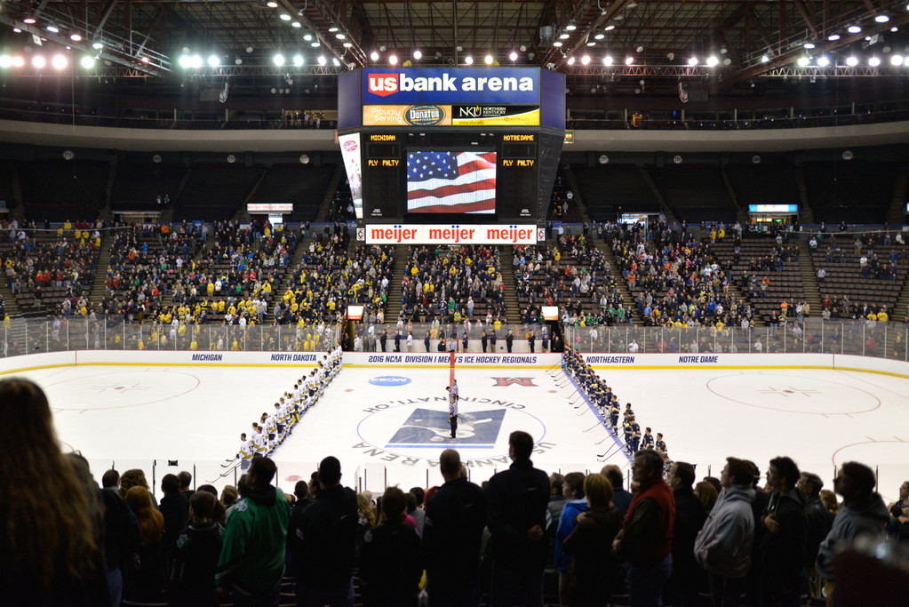 2016 NCAA Hockey Regional - Cincinnati, Ohio (Notre Dame vs. Michigan)