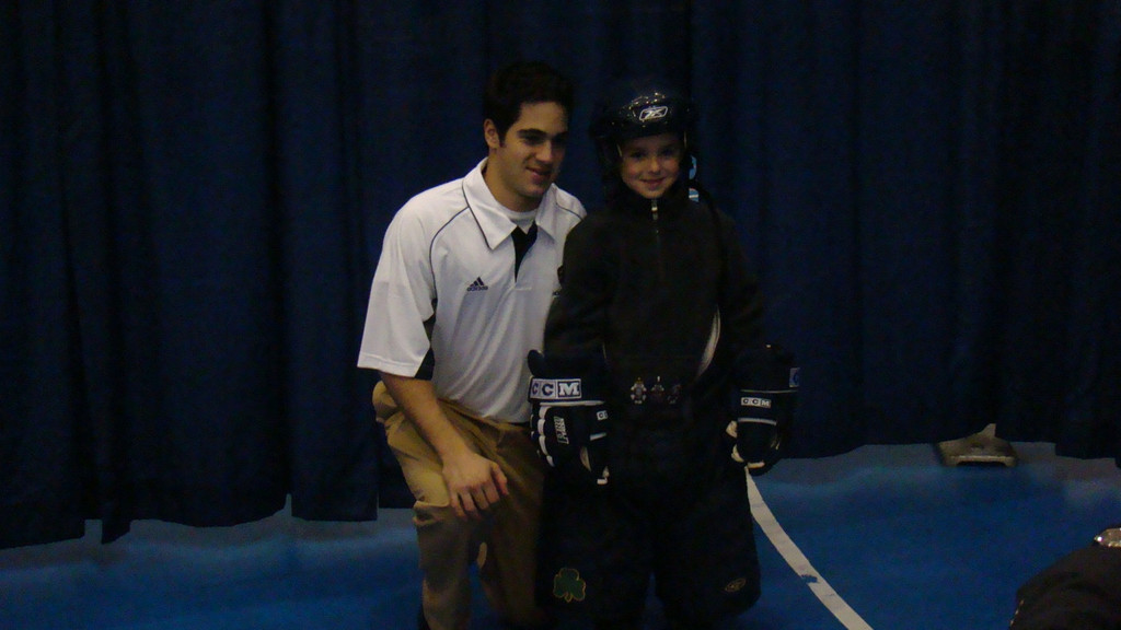 Hockey Drop the Puck Event