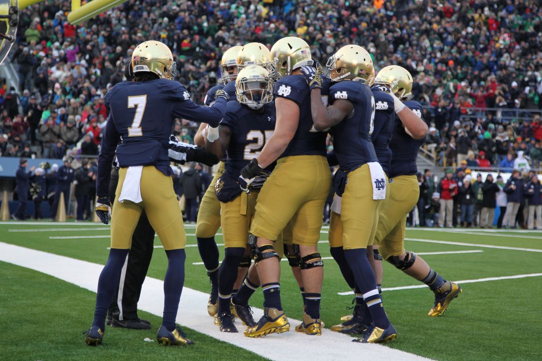 Saturday's showdown will be the first-ever between Notre Dame and Louisville.