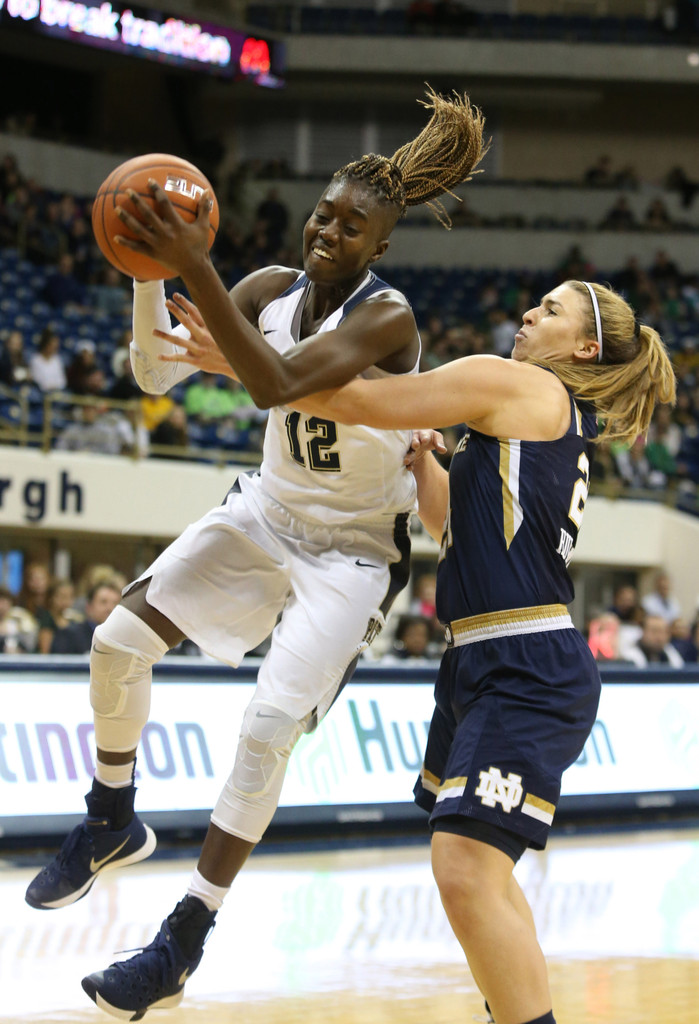#3 Irish Top Pittsburgh, 65-55, for Muffet McGraw's 800th