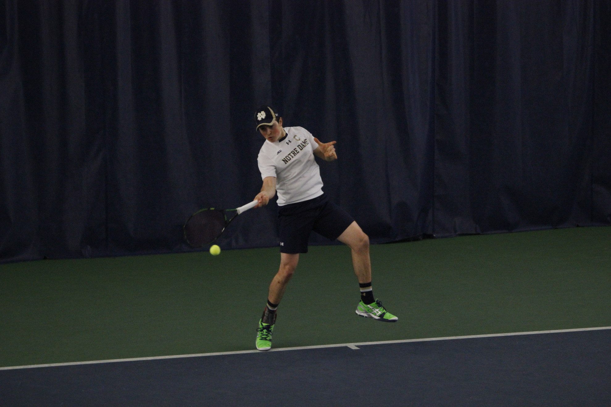No. 37 Irish Dominate Michigan State, Detroit In Openers Senior Eric Schnurrenberger helped the Irish to a 6-1 victory over Michigan State with wins in both doubles and singles.