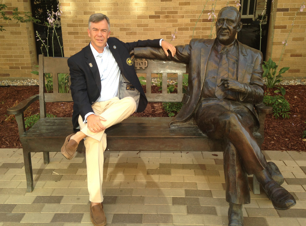 Bryan Fenton ('87, Manager) - 2017 Moose Krause Distinguished Service Award Recipient