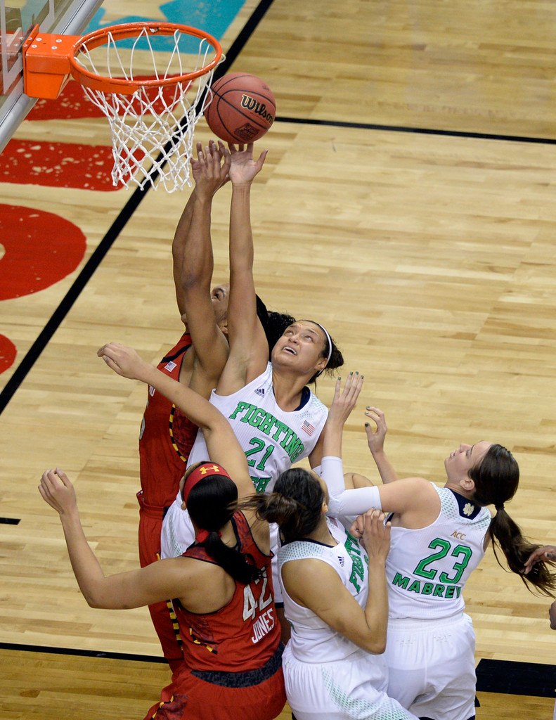 NCAA Final Four: Notre Dame Vs. Maryland