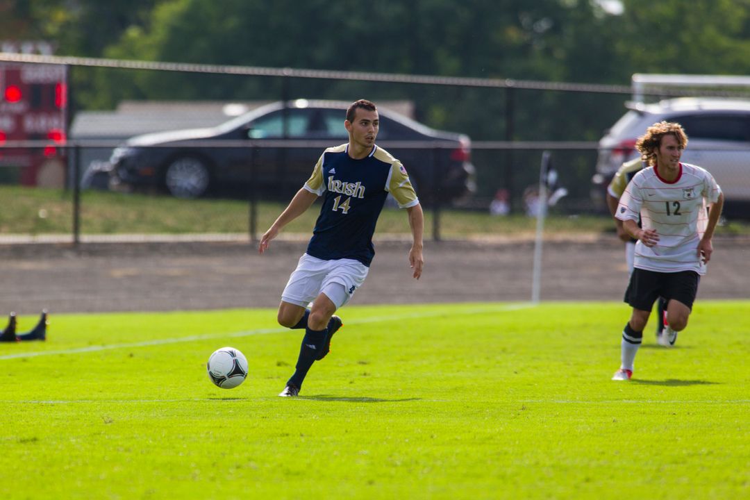 Senior midfielder Danny O'Leary and the Fighting Irish are in pursuit of the program's third BIG EAST Tournament title.