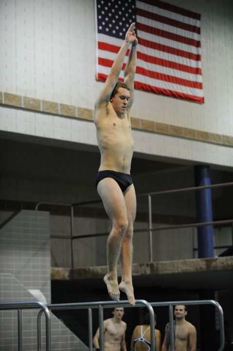 sohomore James Lichtenstein, competing in his first ACC Championship, finished 10th in the men's 1-meter event.