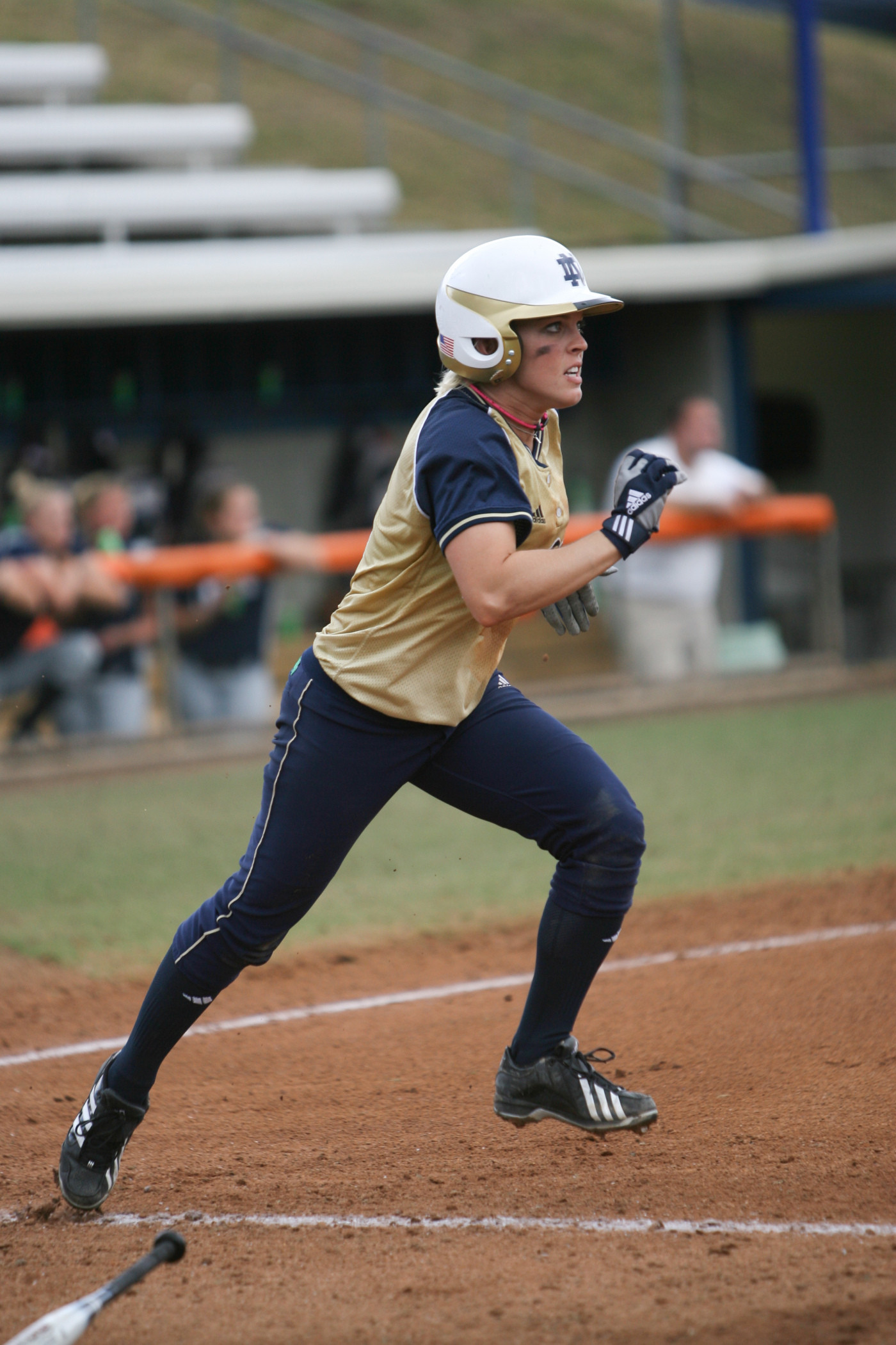 Offense Explodes As Notre Dame Extends Win Streak To Five Games Senior Katie Laing had five hits, five RBI, and scored four times on Friday for the Fighting Irish.
