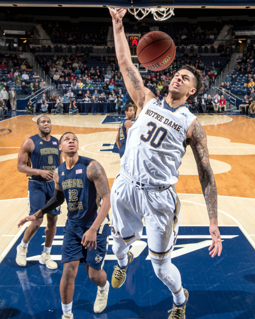 Notre Dame 72, Georgia Tech 64