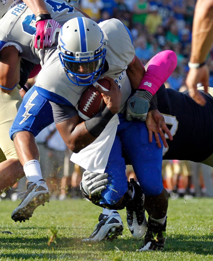 Irish Offense Erupts in Record-Setting 59-33 Triumph Over Air Force (AP)