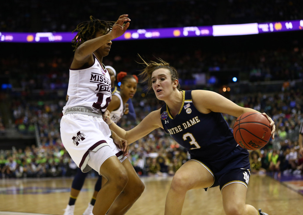 NCAA National Championship: ND WBB 61, Mississippi State 58 (USATSI)
