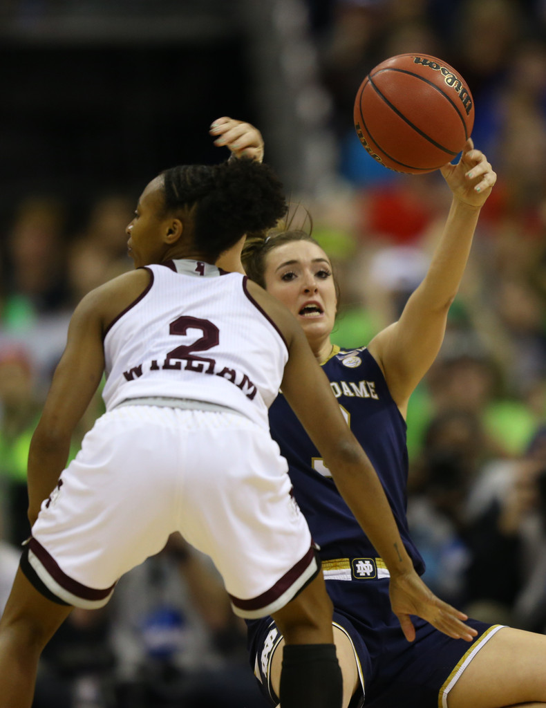 NCAA National Championship: ND WBB 61, Mississippi State 58 (USATSI)