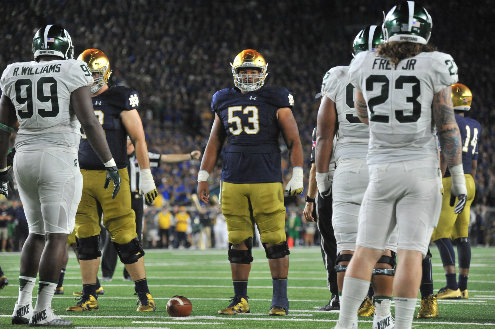 Sam Mustipher Named To Rimington Trophy Watch List Sam Mustipher Named To Rimington Trophy Watch List