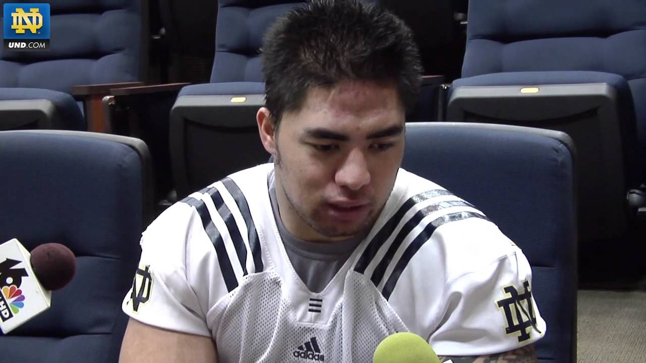 Notre Dame Football - Manti Te'o Interview - March 23, 2012