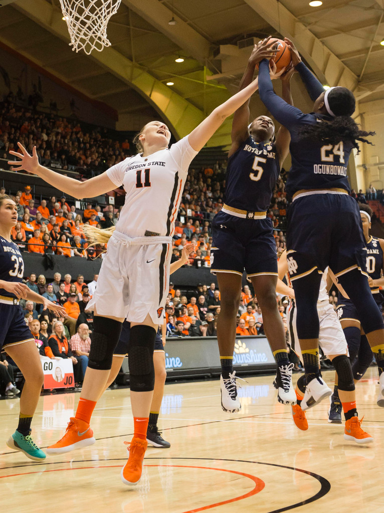 ND Women's Basketball at Oregon State (USATSI)