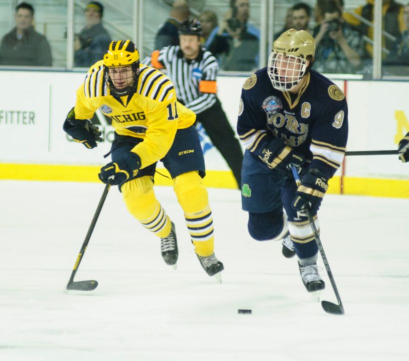 Anders Lee goal in the shootout gave the irish a 2-0 win over Western Michigan.