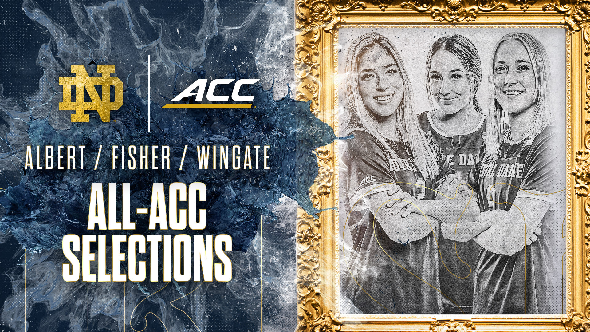 Three Irish Named All-ACC Three Irish Named All-ACC