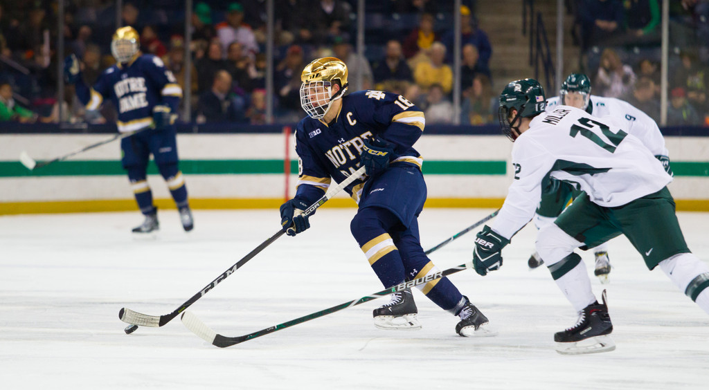 No. 2 Notre Dame Hockey vs. Michigan State, Game 1