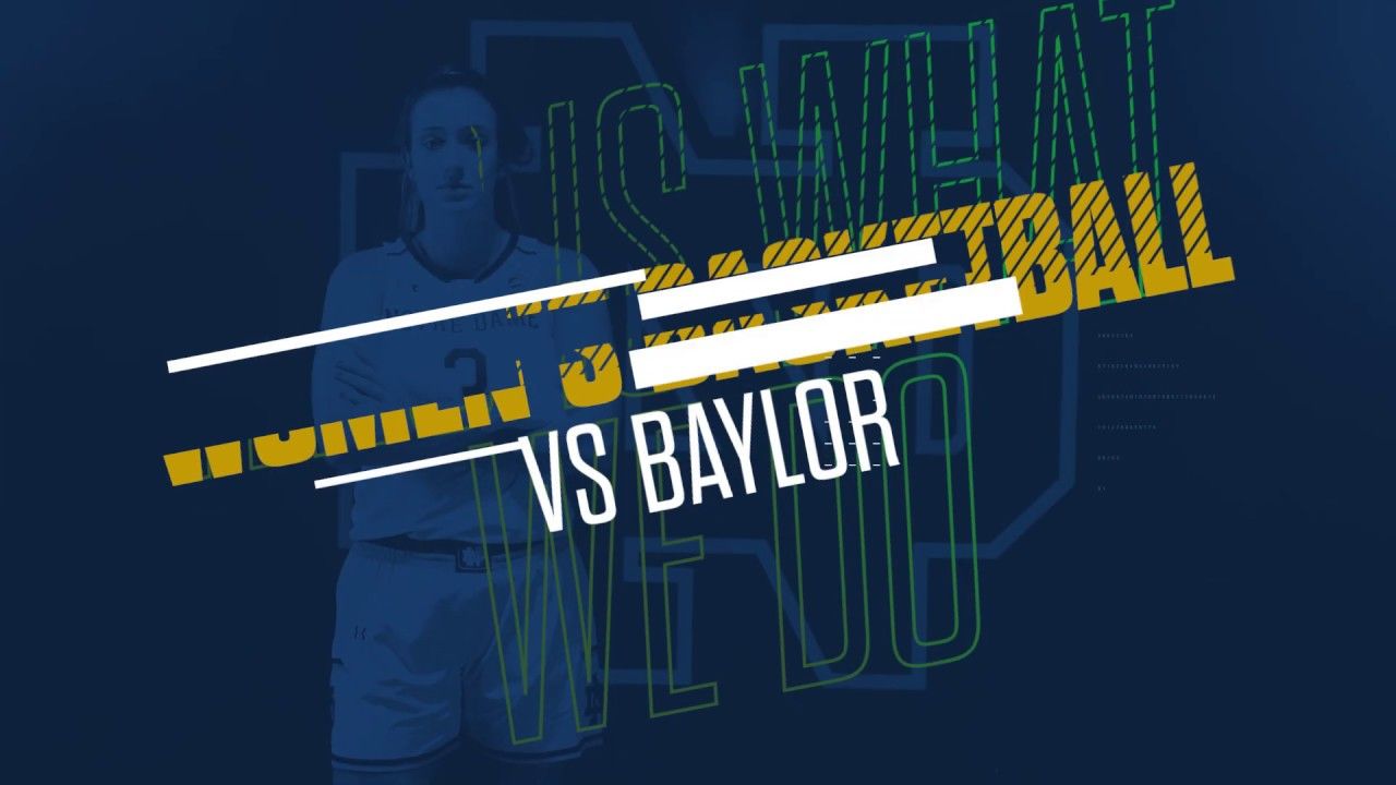 @ndwbb | Highlights vs. Baylor, NCAA Championship (2019)