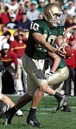 Role Reversals Brady Quinn and his Notre Dame teammates have invited local inner-city kids to "Tackle The Arts" on Friday, July 21 at Notre Dame's Stepan Center