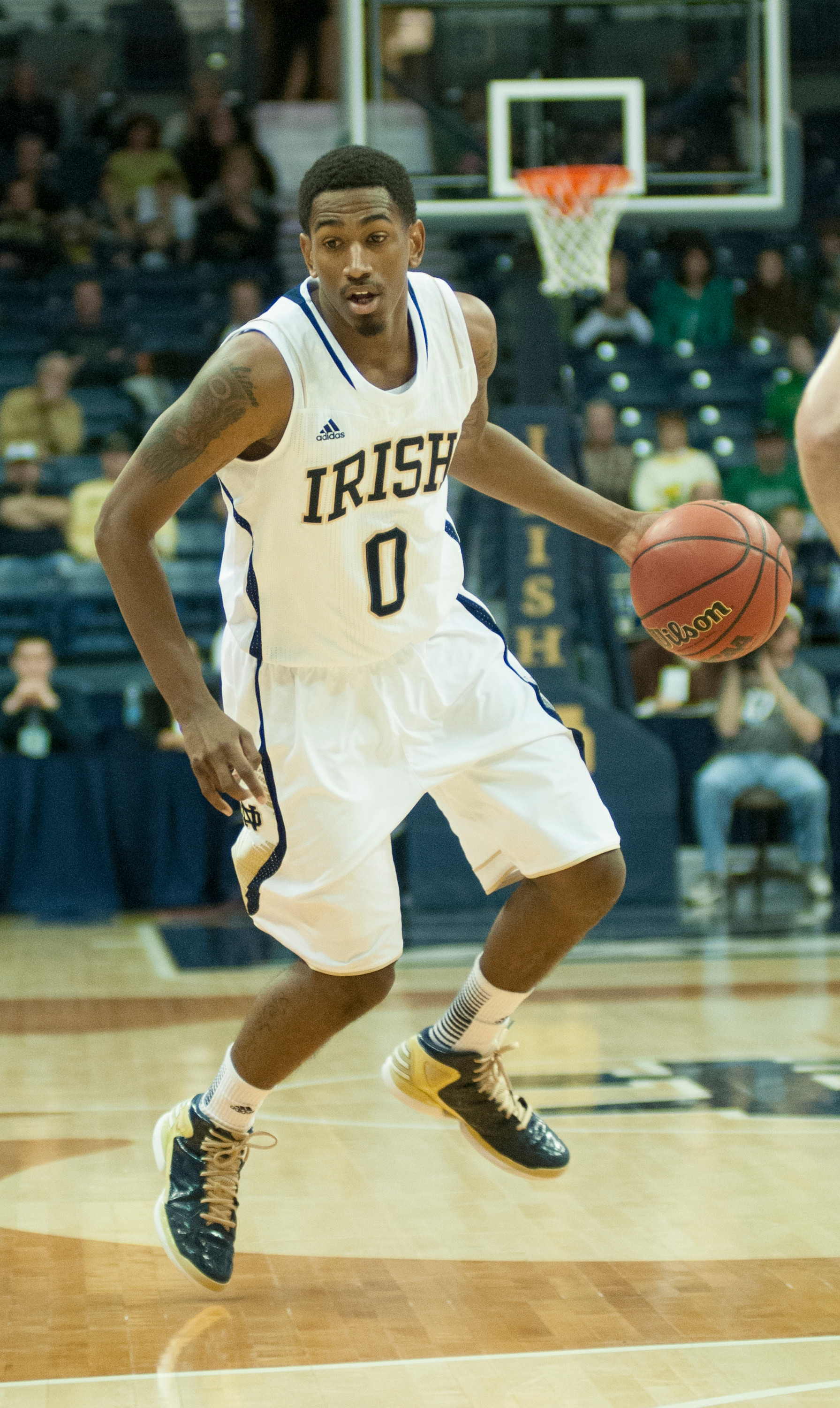 Irish Host #8/8 Kentucky In SEC/BIG EAST Challenge Junior point guard Eric Atkins has 17 assists and no turnovers in the last two games.