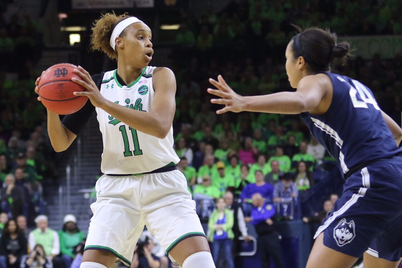 Irish Fall 72-61 In Battle Of Top Teams Irish Fall 72-61 In Battle Of Top Teams