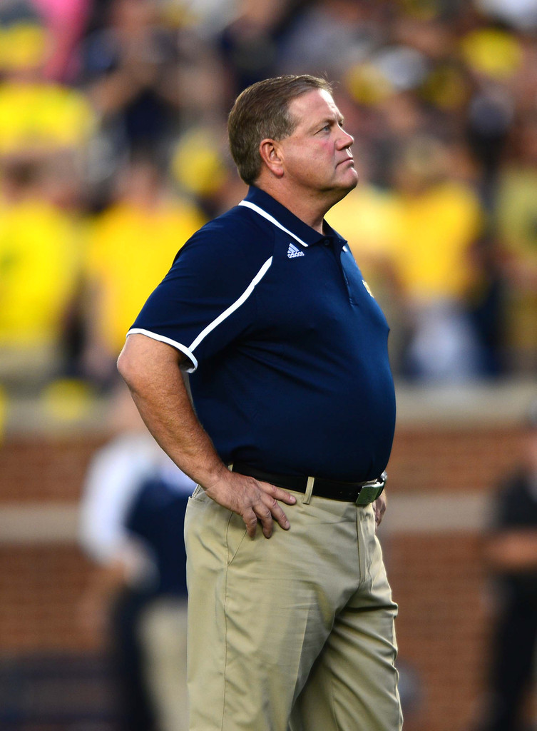 Notre Dame at Michigan (USATSI)