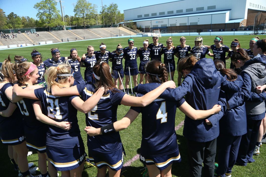 #5 Notre Dame Women's Lacrosse at #3 North Carolina