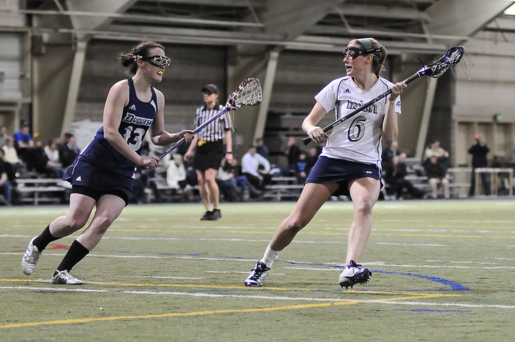 Notre Dame Women's Lacrosse vs. Duquesne on February 25th,2012