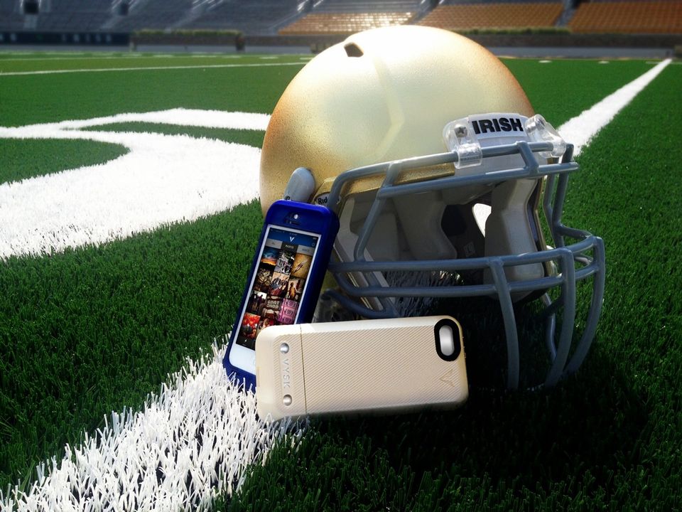 Vysk communications will sponsor Notre Dame's football coaches headsets in the 2014 season and beyond.