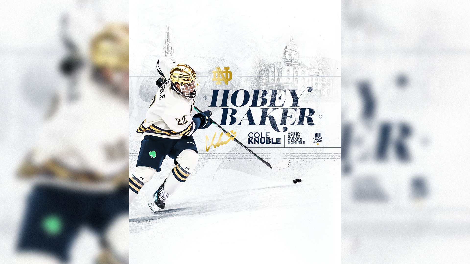 Knuble Named Hobey Baker Nominee Knuble Named Hobey Baker Nominee