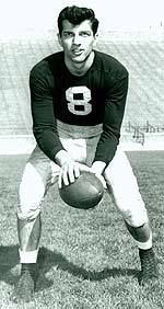 Frank Tripucka threw for 1,122 and 14 touchdowns.