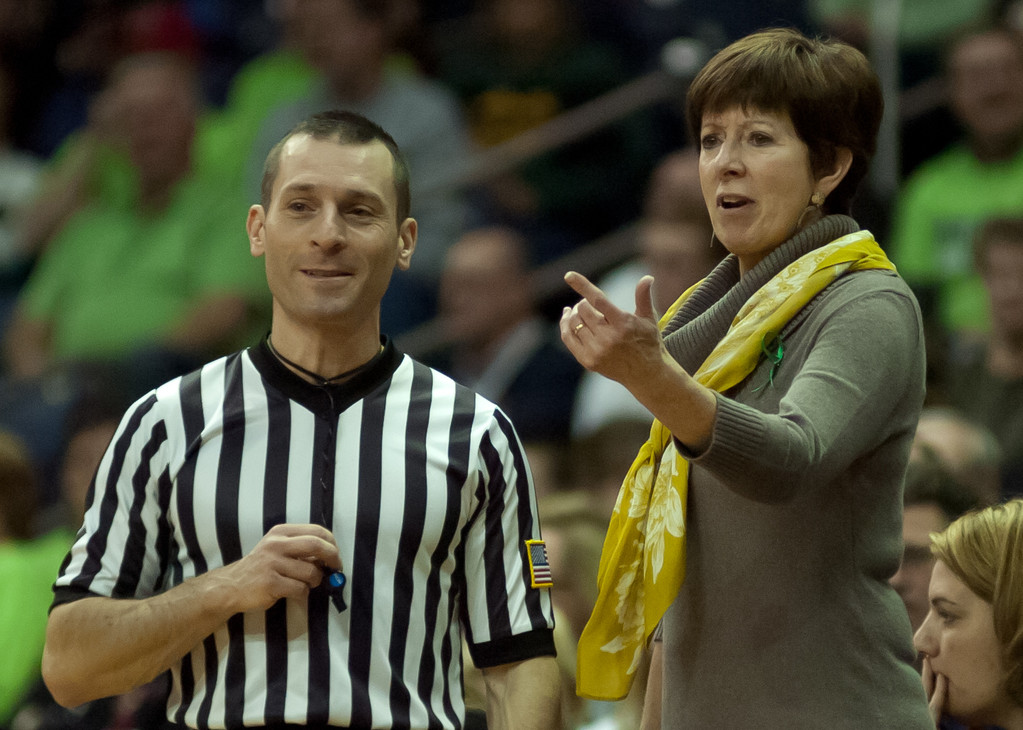 Notre Dame Women's Basketball powers over Purdue on 12-29-12