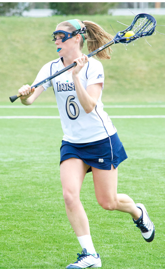 Irish Duo Selected To Prestigious North/South All-Star Game Megan Sullivan (above) and fellow Notre Dame graduate Jordy Shoemaker will represent the Irish in the North/South All-Star game on June 16.
