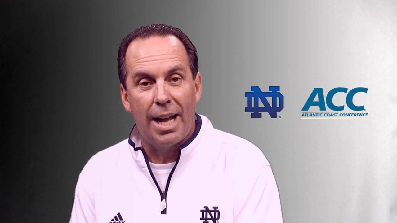 Mike Brey - ACC Reaction - Notre Dame Men's Basketball