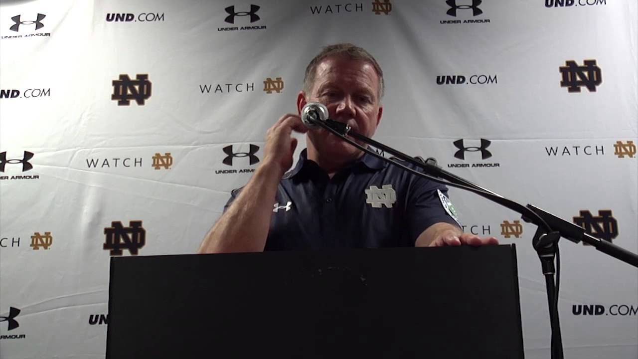 Coach Kelly Syracuse Post Game Press Conference