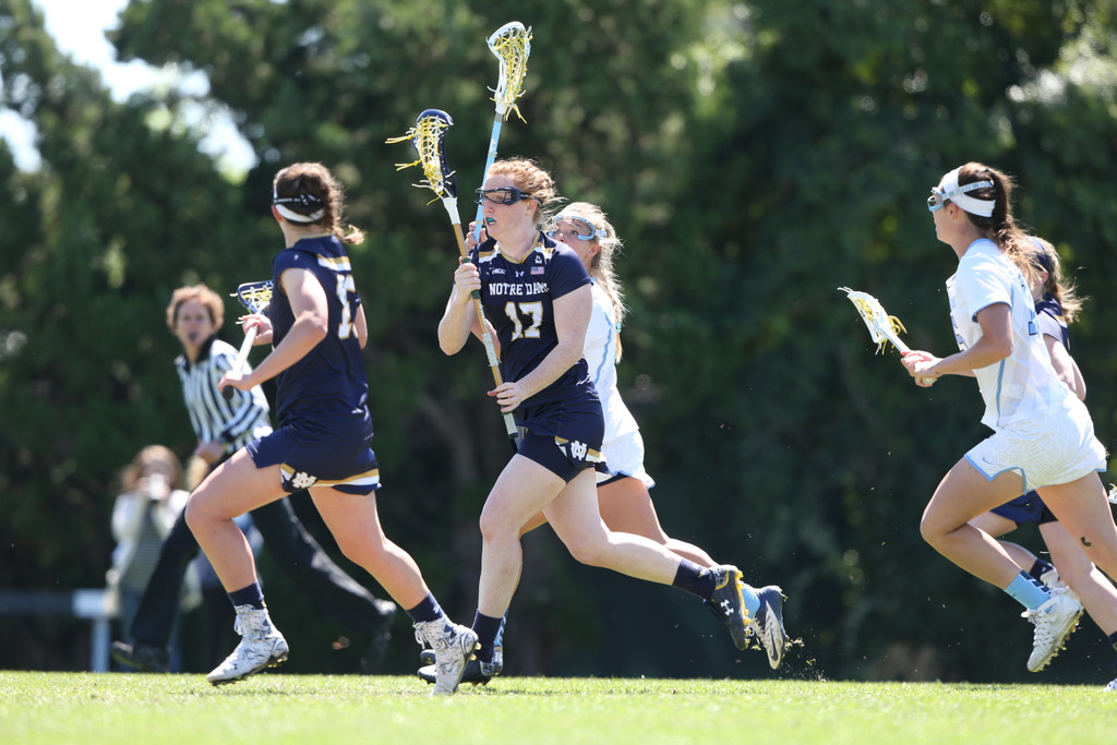 #5 Notre Dame Women's Lacrosse at #3 North Carolina