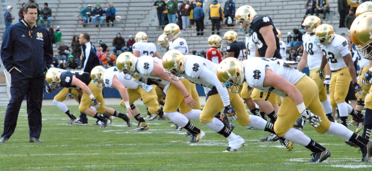 Notre Dame Football Blue-Gold Game