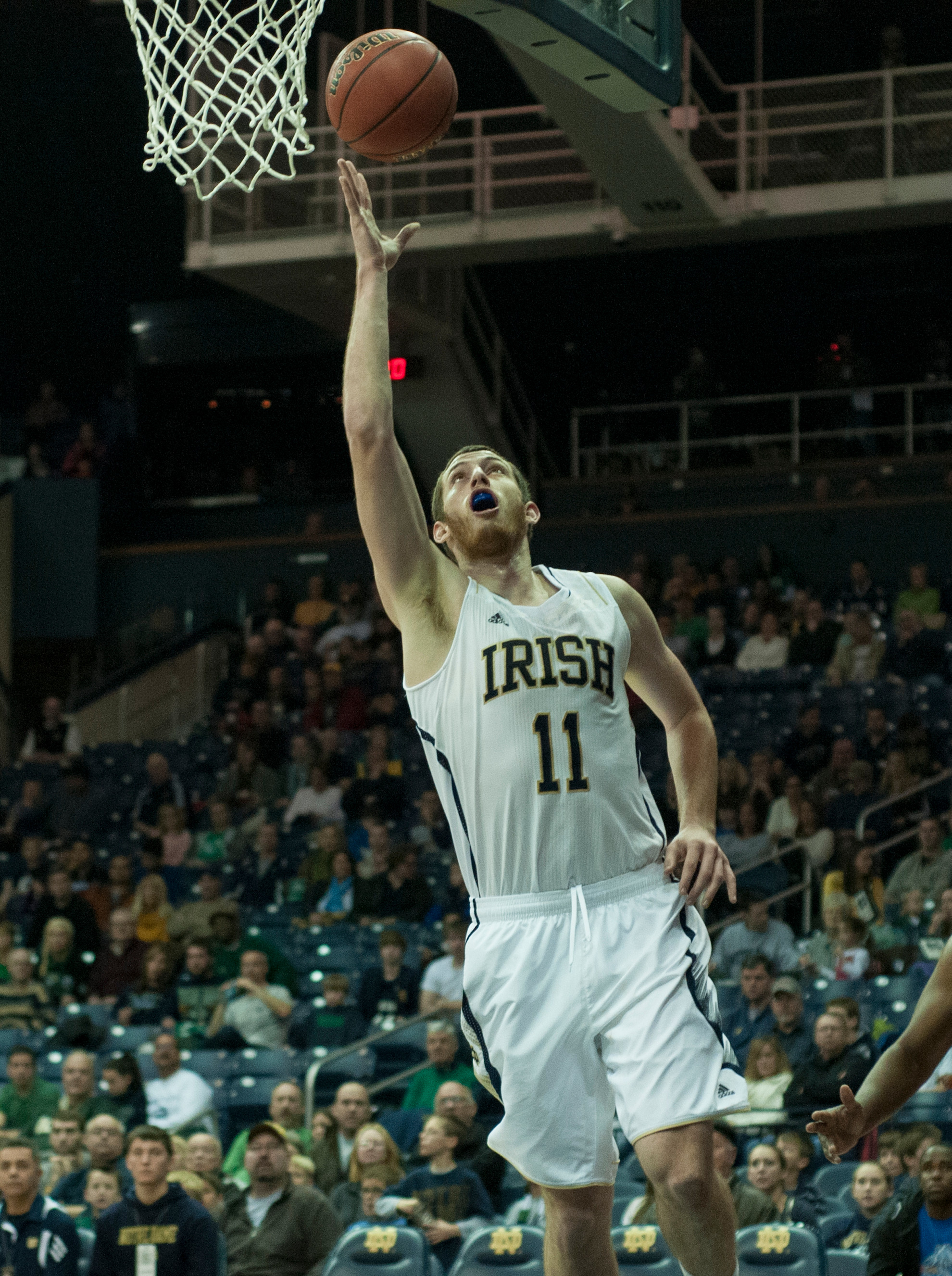 #21/19 Irish Open BIG EAST Play Against Seton Hall Senior center Garrick Sherman leads the BIG EAST with a .644 shooting percentage
