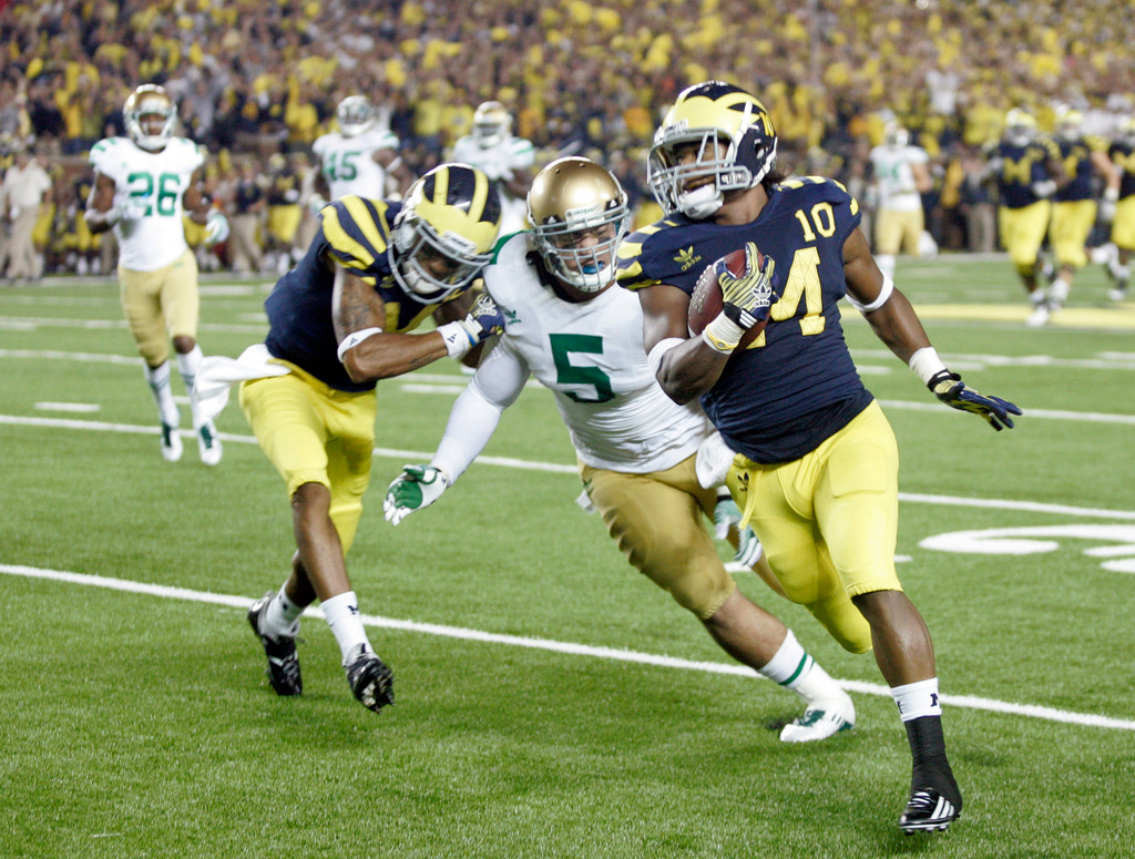 Notre Dame Loses Heartbreaker To Michigan, 35-31 (AP)